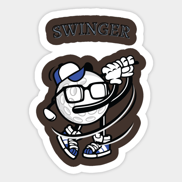 swinger Sticker by Transcendexpectation